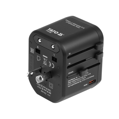 Cestovní adaptér Yato (150 zemí)